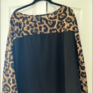 SHEIN - cheetah shirt size 3x